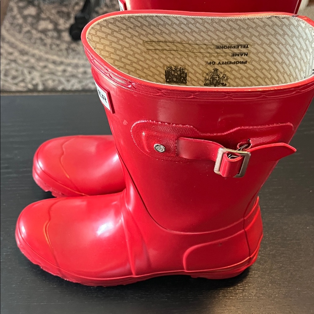 Hunter Rain Boots (Pillar Box Red) - Picture 4 of 16